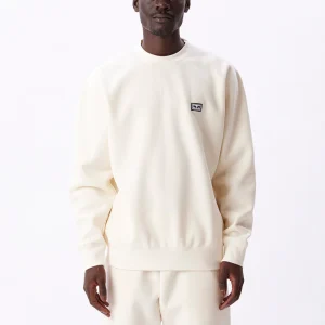 OBEY- ESTABLISHED WORKS EYES CREW - Unbleached