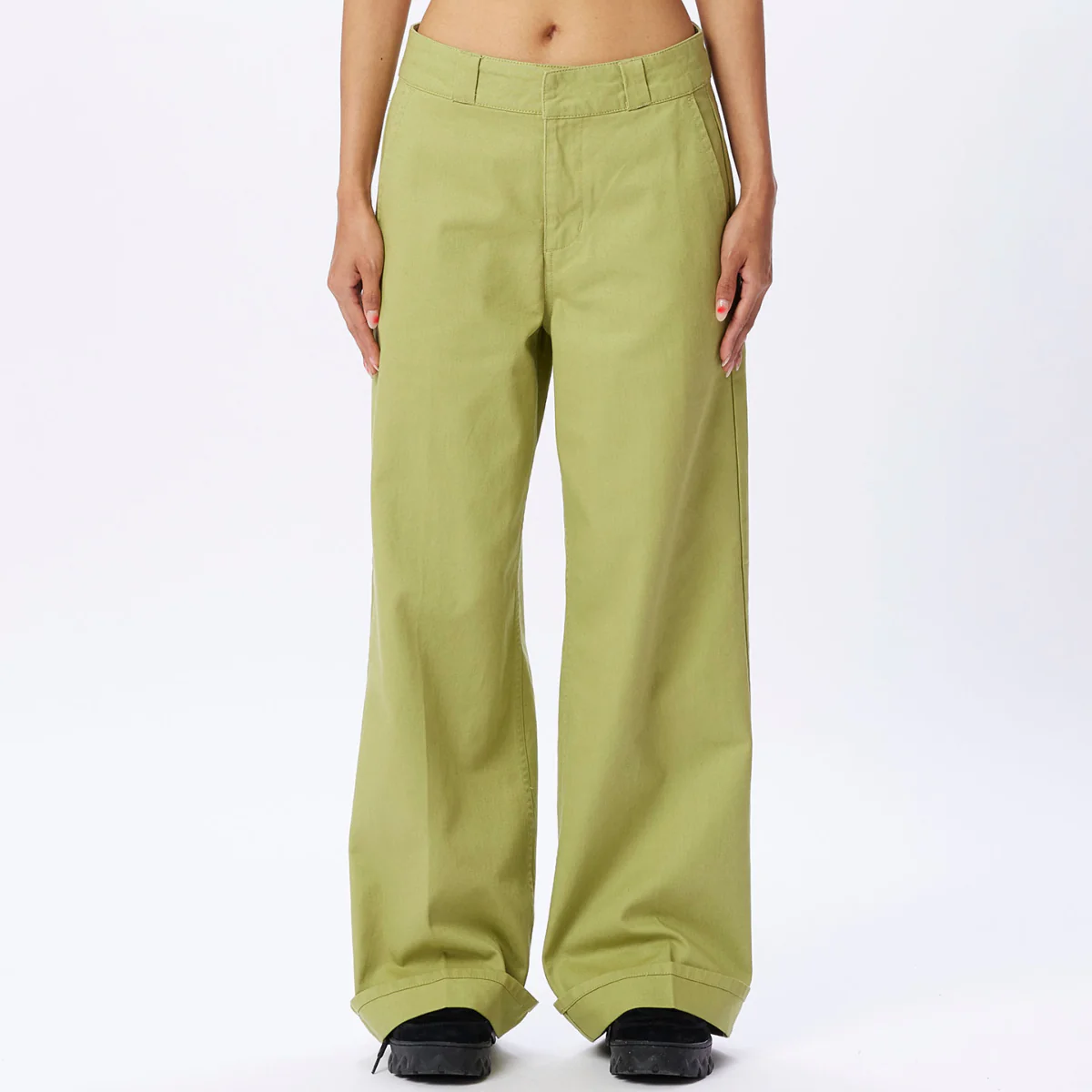OBEY W MILA YORK PANT BAY LEAF