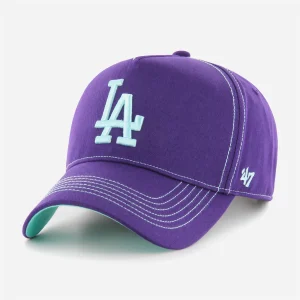 47 - MLB LA Dodgers Contrast Stitch Mvp - Purple