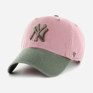 47 - MLB New York Yankees Tow Tone Clean Up Cap - Mauve