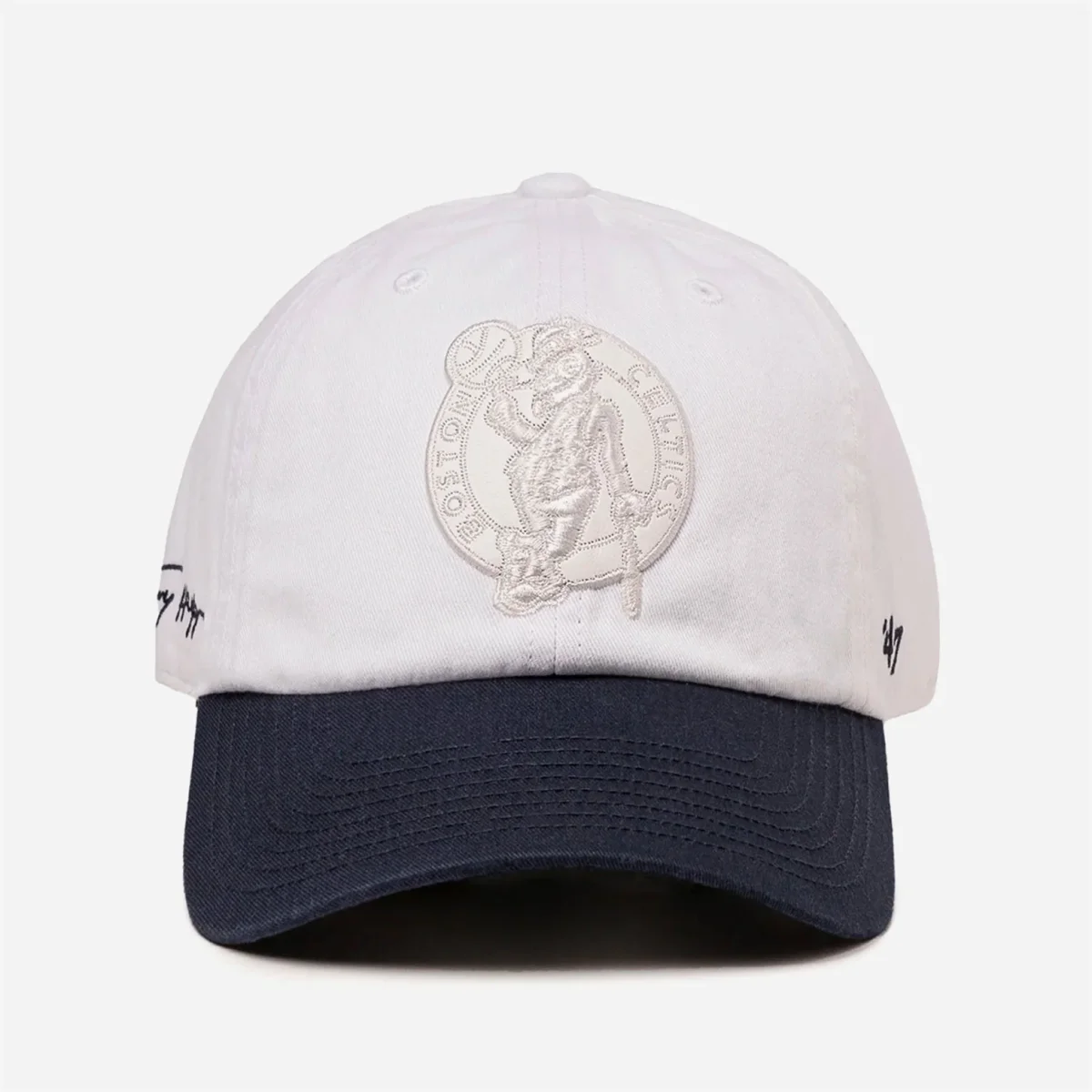 47 x Tommy Hilfiger - NBA Boston Celtics Courtside Clean Up Cap - White