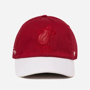 47 x Tommy Hilfiger - NBA Miami Heat Courtside Clean Up Cap - Red