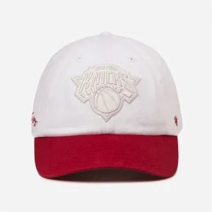 47 x Tommy Hilfiger - NBA New York Knicks Courtside Clean Up Cap - White