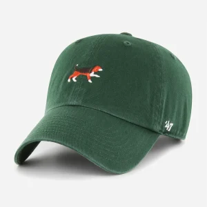 47 - Icon Dog Base Runner Clean Up Cap - Dark Green