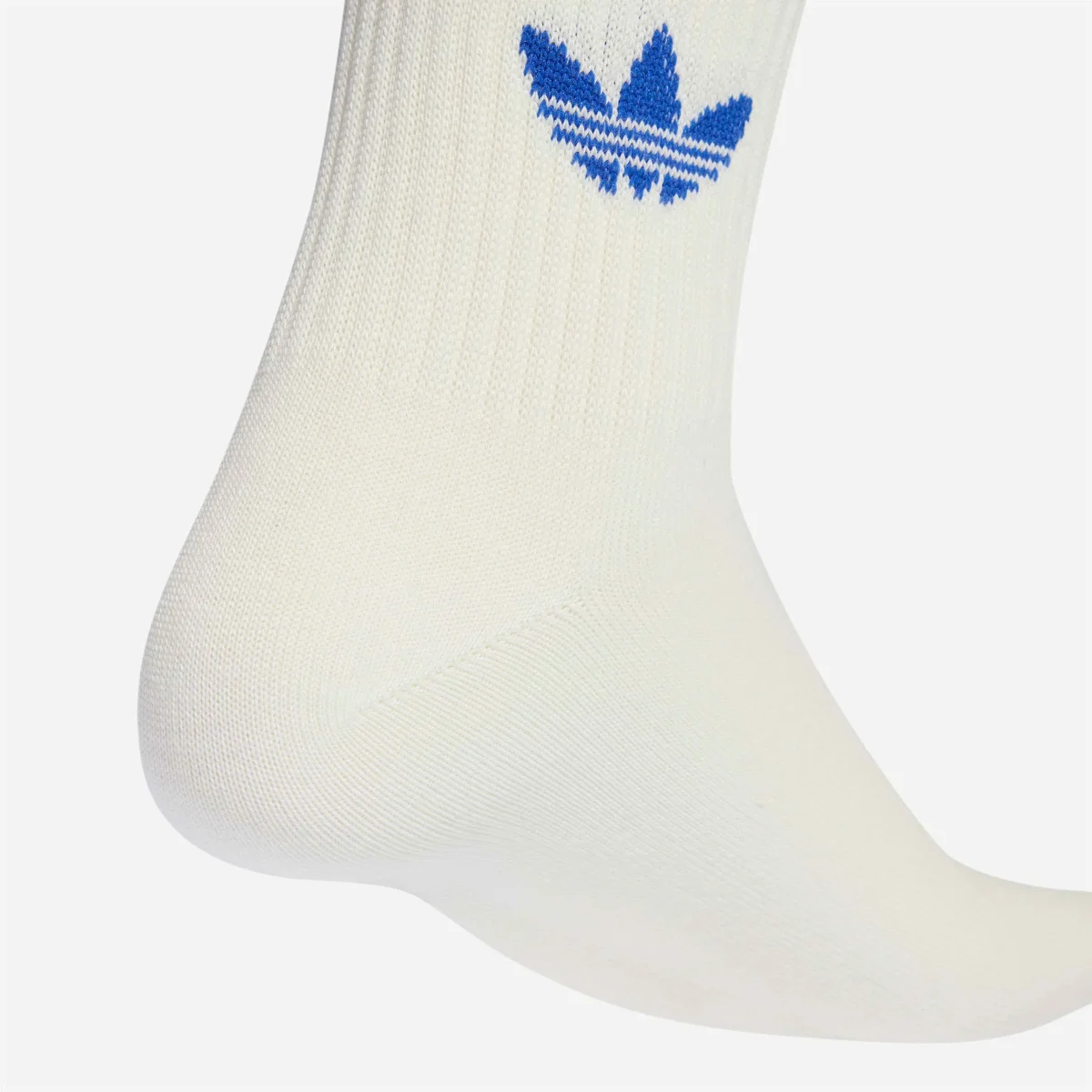 Adidas - 3 Stripes Crew Sock 3 Pack - Off White – Image 4