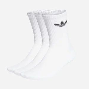 Adidas -  Crew Socks - White / Black