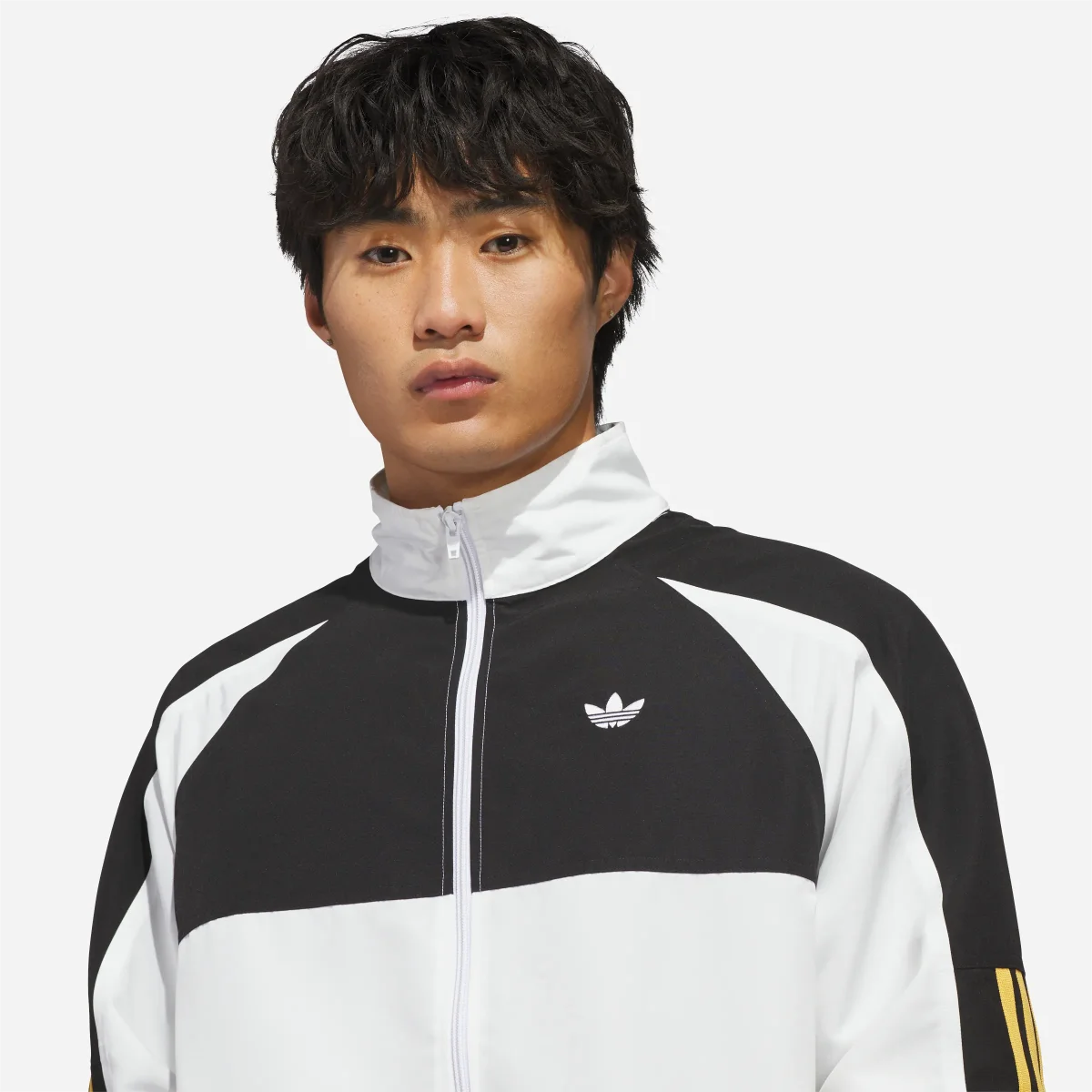 Adidas - Gatsele Track Jacket - Core White / White / Black – Image 3