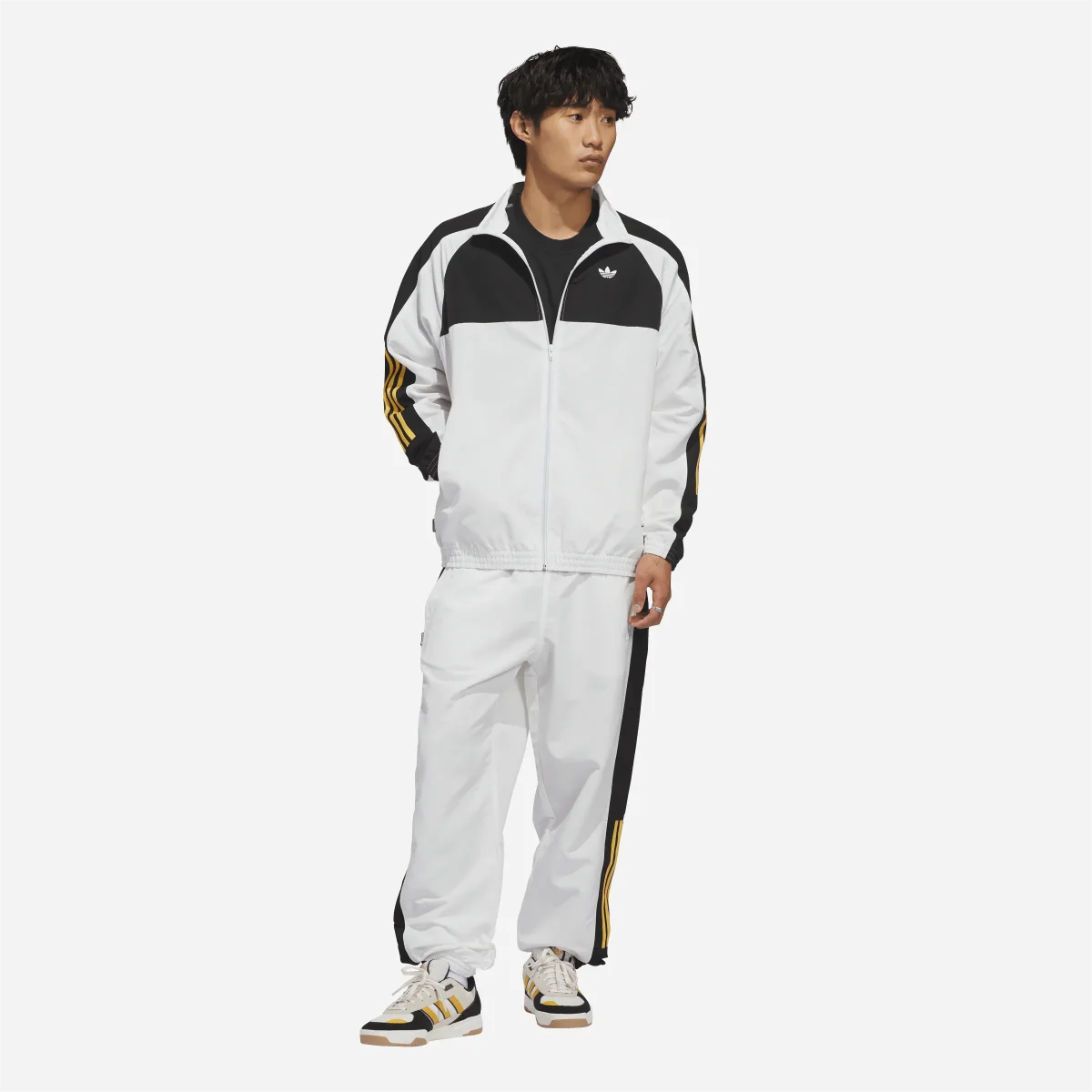 Adidas - Gatsele Track Jacket - Core White / White / Black – Image 8
