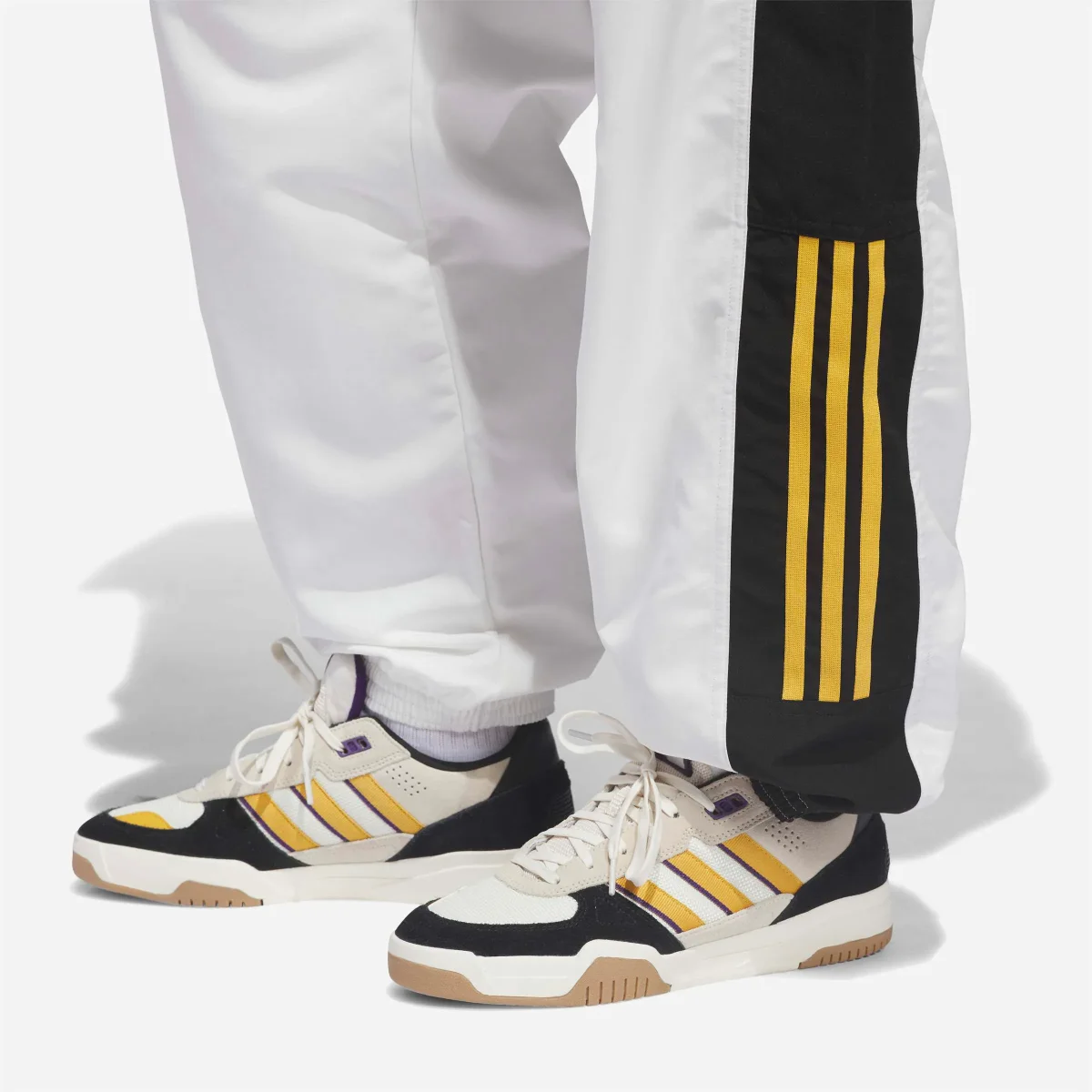 Adidas - Gatsele Track Pant - Core White / White / Black – Image 6
