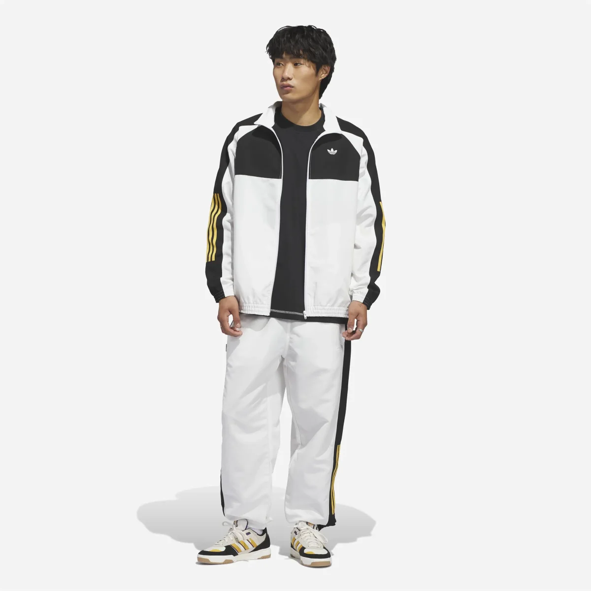 Adidas - Gatsele Track Pant - Core White / White / Black – Image 8
