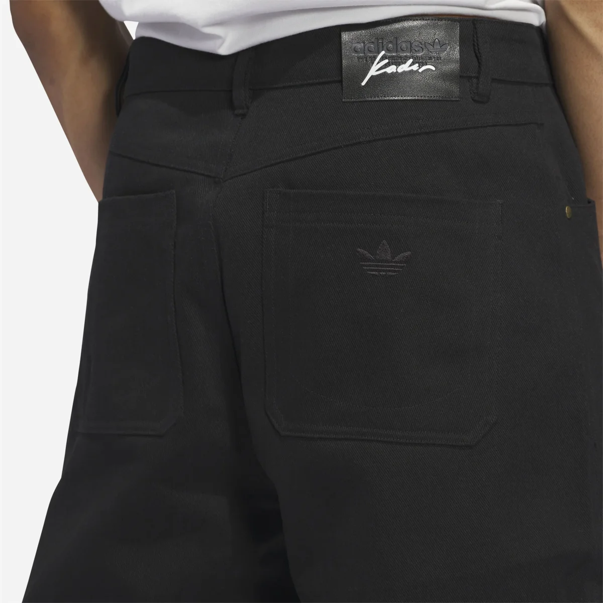 Adidas Skateboarding - Kader Pant - Black – Image 4