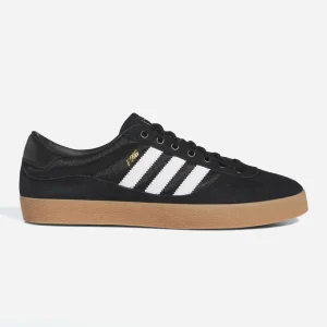 ADIDAS SKATEBOARDING - PUIG INDOOR  - Core Black - Cloud White - Gold Metallic