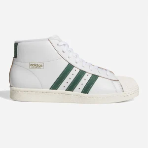 Adidas Skateboarding - Pro Model 80 ADV - Crystal White / Collegiate Green / Off White