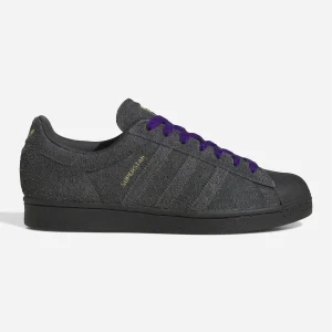 Adidas - Superstar ADV - Carbon / Carbon / Collegiate Purple