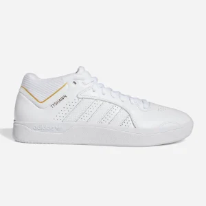 Adidas - Tyshawn - White / White / Gold Metalic