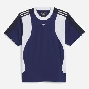 Adidas - Tyshawn Tee - Dark Blue / White