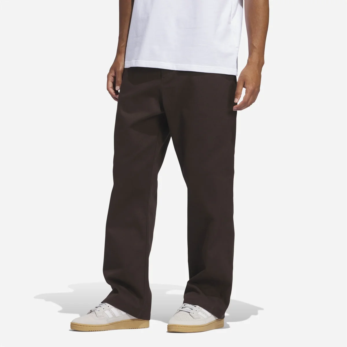 Adidas Skateboarding - Kader Pant - Dark Brown – Image 5