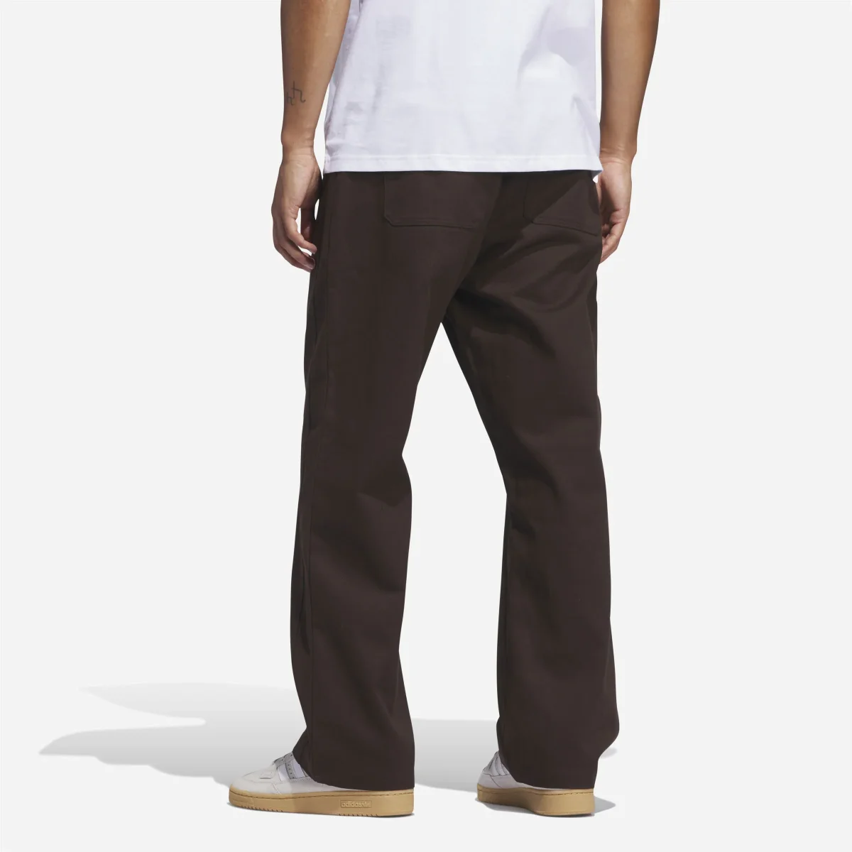 Adidas Skateboarding - Kader Pant - Dark Brown – Image 6