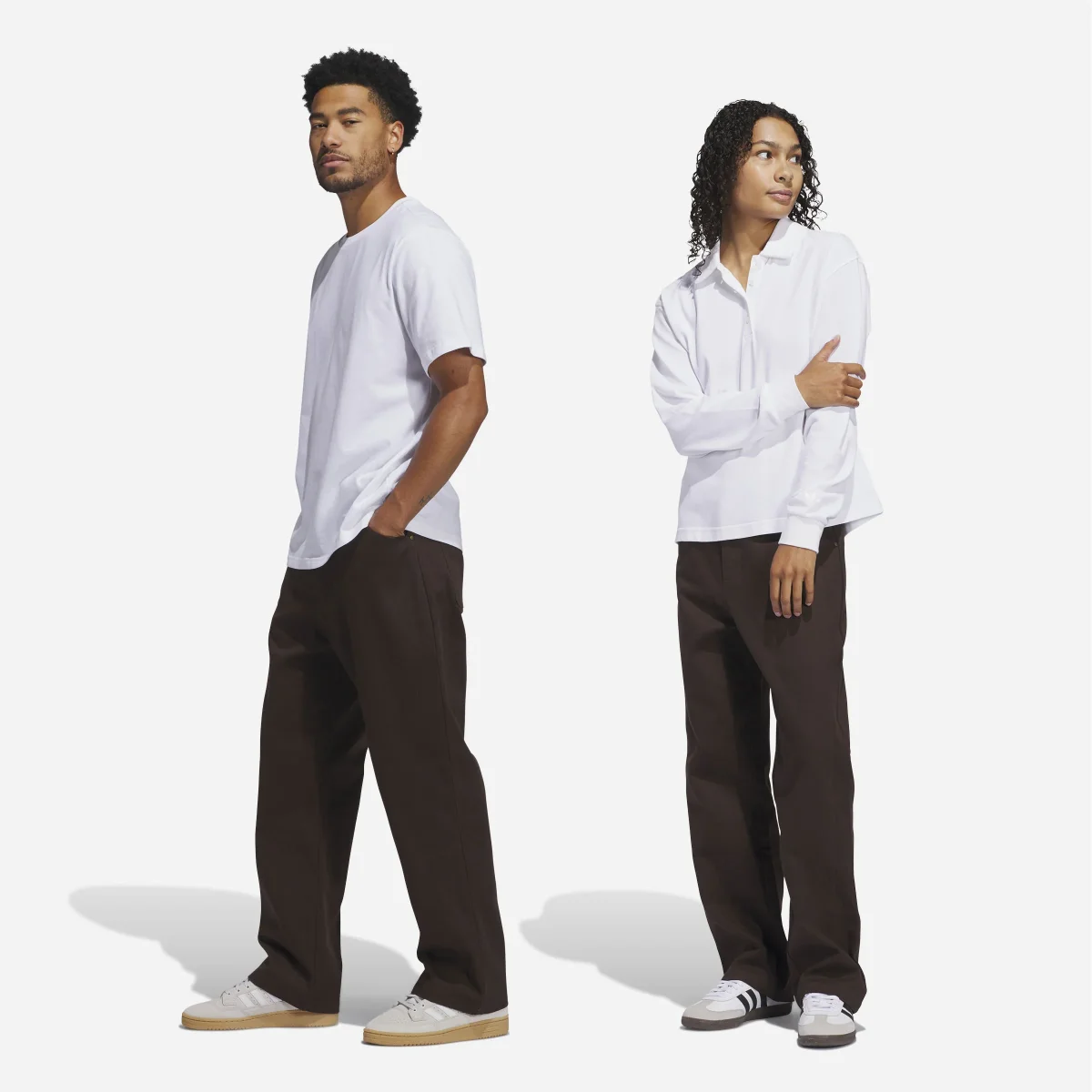 Adidas Skateboarding - Kader Pant - Dark Brown – Image 9