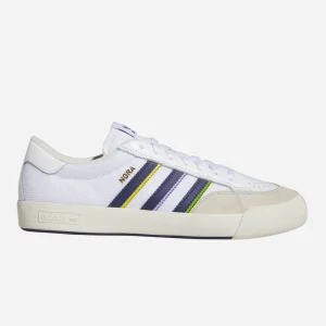 ADIDAS SKATEBOARDING - NORA - Cloud White  Shadow Navy Gold Metallic