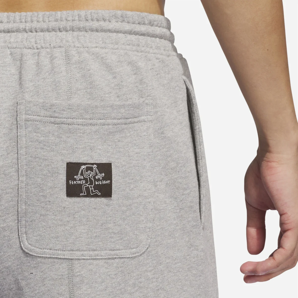 Adidas Skateboarding - Shmoofoil Featherweight Short - Medium Grey Heather – Image 9