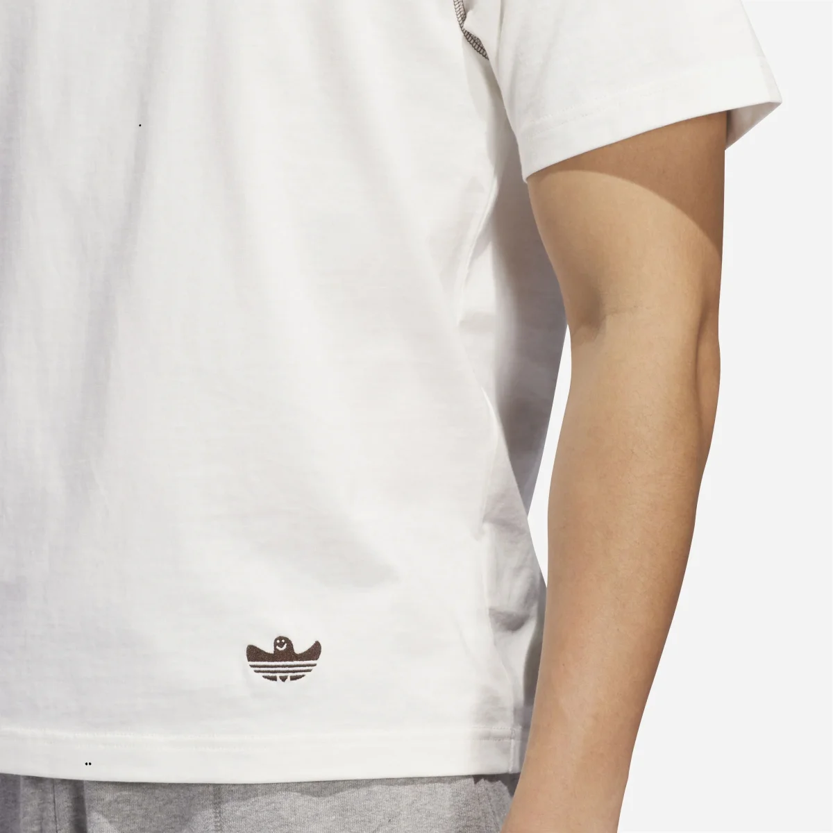 Adidas Skateboarding - Shmoofoil Featherweight Tee - Core White – Image 6