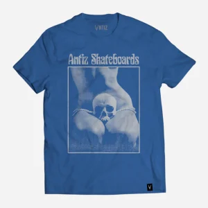 ANTIZ SKATEBOARDS - BEYOND TEE - Royal Blue