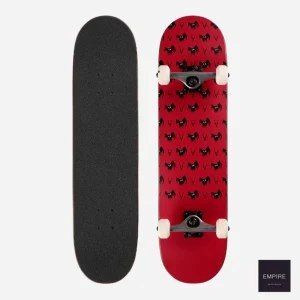 ANTIZ SKATEBOARDS OWL LV COMPLETE 7.875" - Red