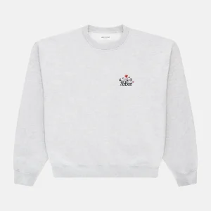 Arbor Antwerp Flower Garden Crewneck - Grey