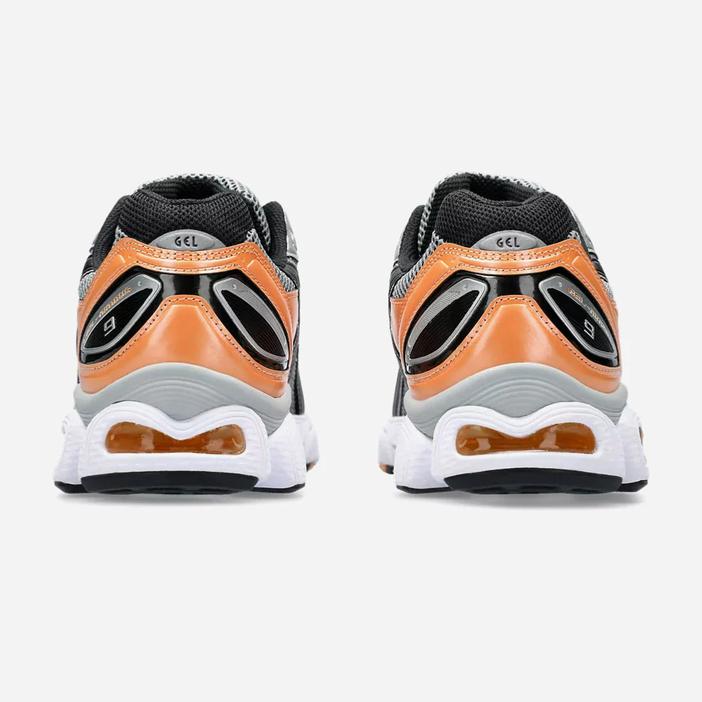 ASICS - GEL-NIMBUS 9 - Sheet Rock - Orange Lily – Image 7