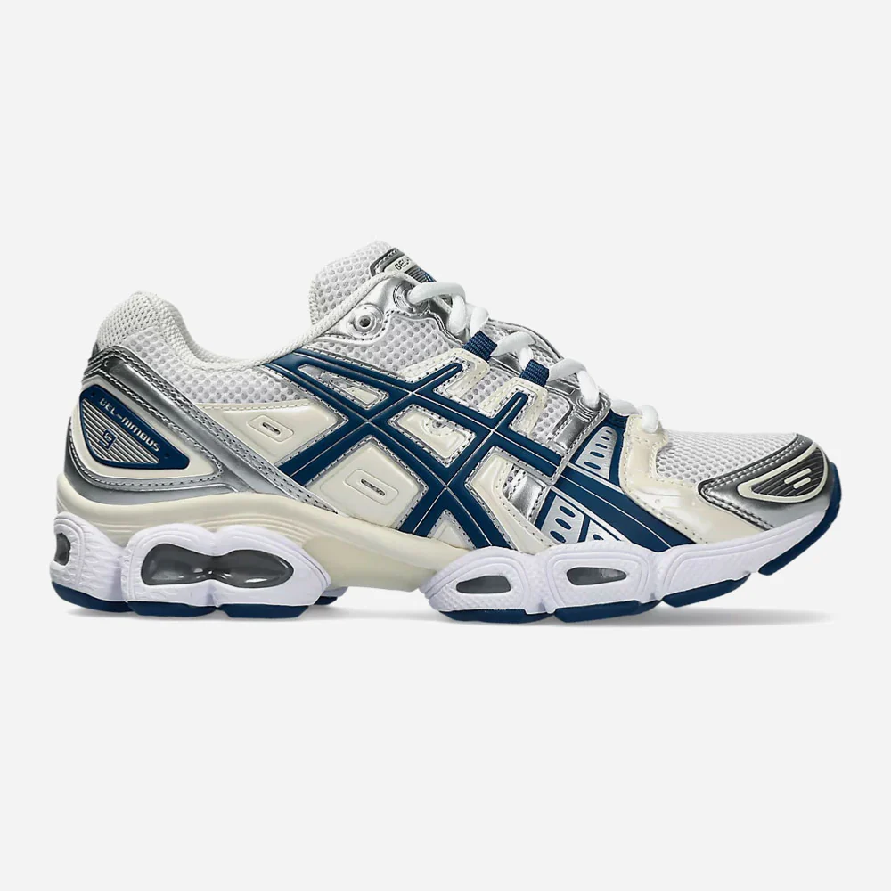 ASICS - GEL-NIMBUS 9 - White - Light Indigo – Image 2