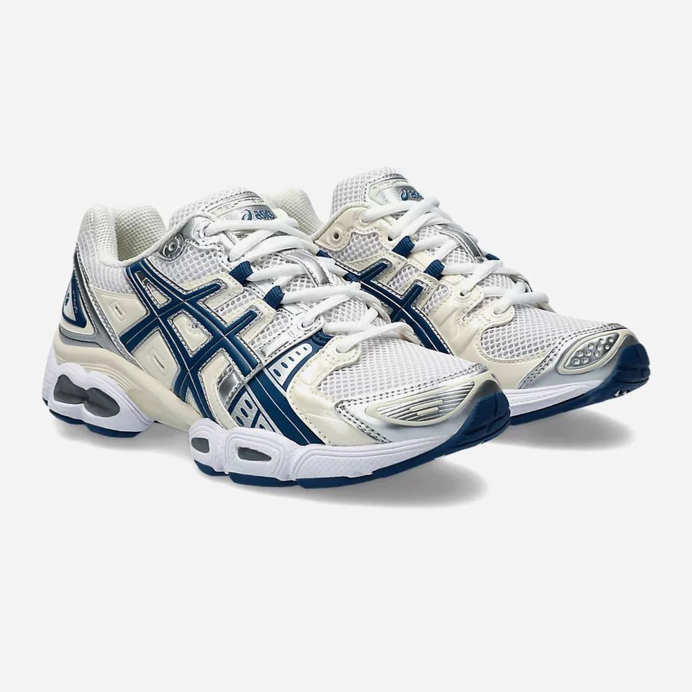 ASICS - GEL-NIMBUS 9 - White - Light Indigo – Image 3