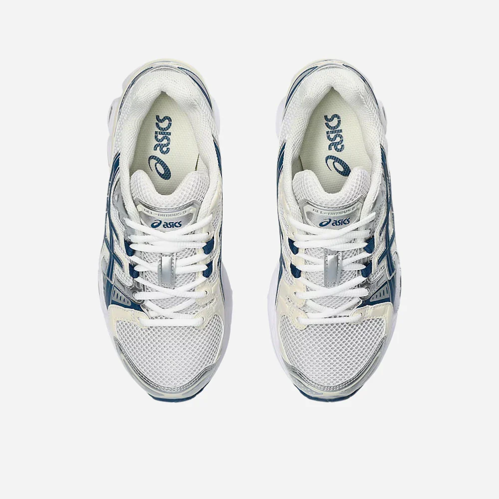 ASICS - GEL-NIMBUS 9 - White - Light Indigo – Image 7