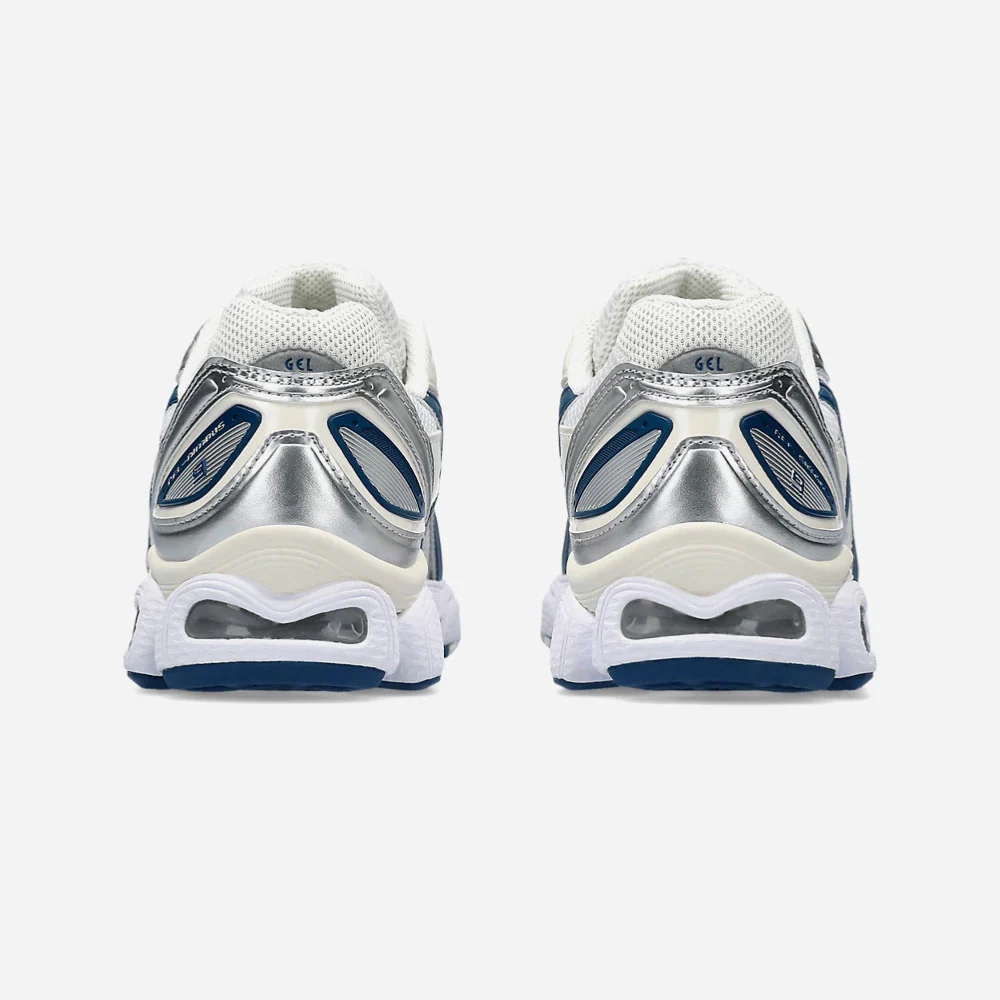 ASICS - GEL-NIMBUS 9 - White - Light Indigo – Image 9