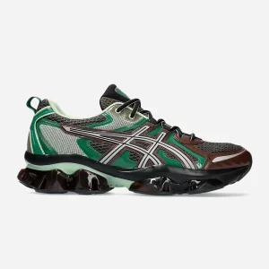 ASICS - GEL-QUANTUM KINETIC - Dark sepia - Shamrock green