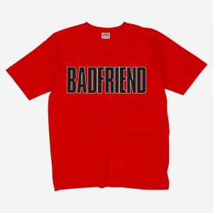 BADFRIEND - BAD FRIEND LOGO TEE - Red