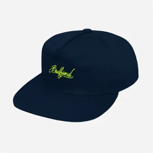 BADFRIEND - CURSIVE LOGO 5 PANEL - Navy