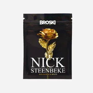BROSKI - NICK STEENBEKE 1'' BLACK & GOLD HARDWARE