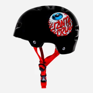 Bullet x Santa Cruz - Eyeball Youth Helmet - Gloss Black