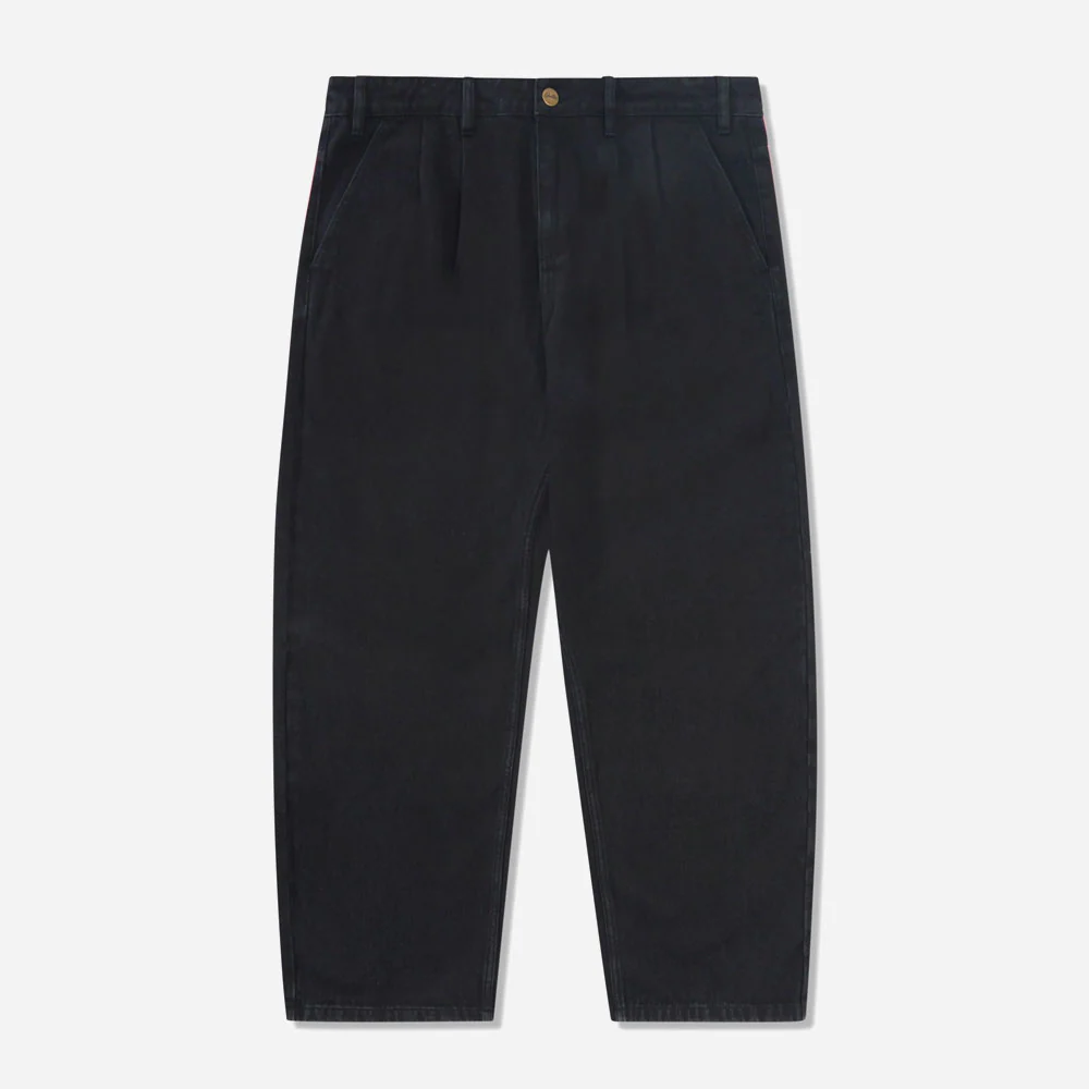 BUTTER GOODS x BLUE NOTE - PLEATED DENIM JEANS - Washed Black – Image 3
