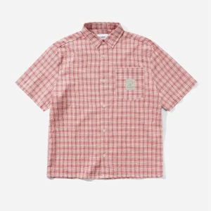 Chemise Manches Courtes Butter Goods - Equipment S/S Shirt Rhubarb