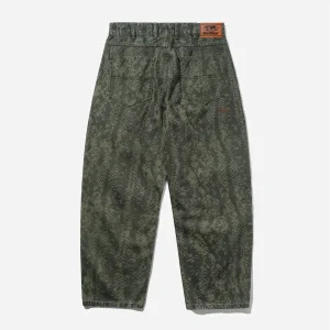 Jean Baggy Butter Goods - Garage Denim Jeans Lowland Camo