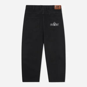 Butter Goods - Lock Baggy Denim Jeans - Flat Black