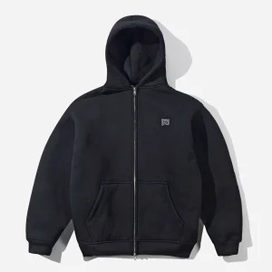 Butter Goods - Pile Lined Zip-Thru Hood - Black