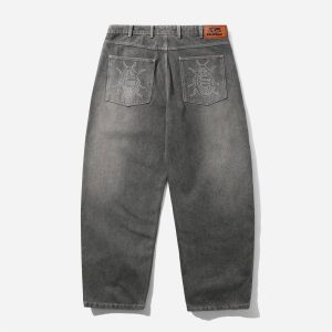 Butter Goods - Roach Denim Jeans (BAGGY) - Black Wash