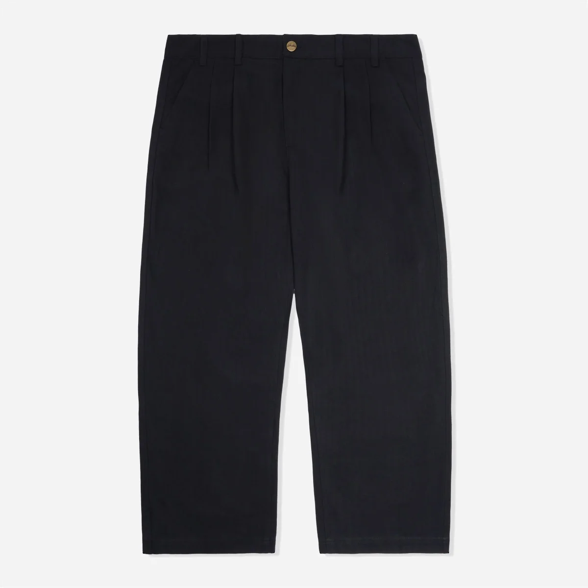 Butter Goods - Pleated Trousers - Black