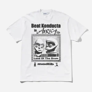 Butter Goods x Madlib - Africa Tee - White