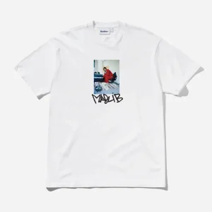 Butter Goods x Madlib - Bomb Shelter Tee - White