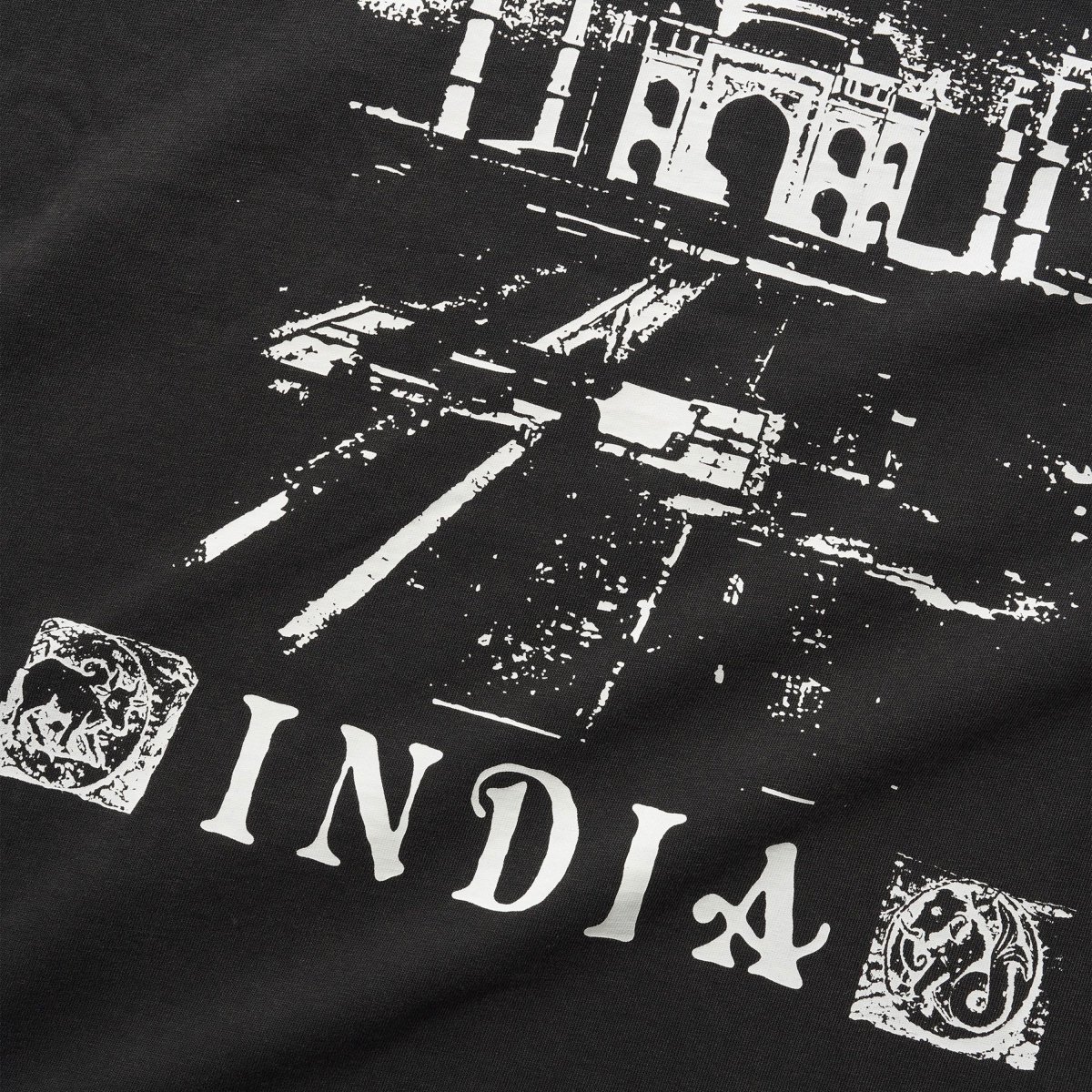 Butter Goods x Madlib - India Tee - Washed Black – Image 4