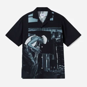 Butter Goods x Miles Davis - Savoy Rayon S/S Shirt - Black
